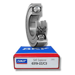 Rodamiento 6319-2z/c3 Rígido De Bolas Med: 95x200x45 Mm Skf