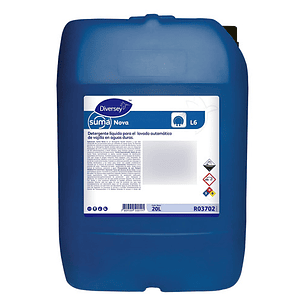 Detergente Lavavajillas 20 Litros. Aguas Duras Suma Nova