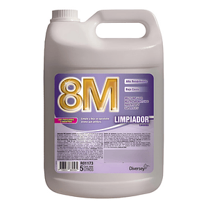 Limpia Pisos Lavanda 5 Litros 8m Limpiador Diversey