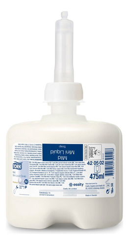 Jabón Líquido Suave Mini Tork - (8 Unidades X 475ml) Ja70004 1