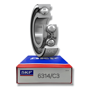 Rodamiento 6314/c3 Rígido De Bolas Skf Medidas: 70x150x35