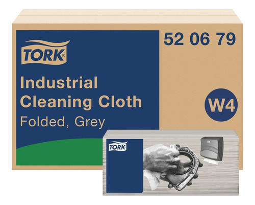 Paños Wipe Industrial 4 Ptes. X 120 Unidades. C/u To70050 4