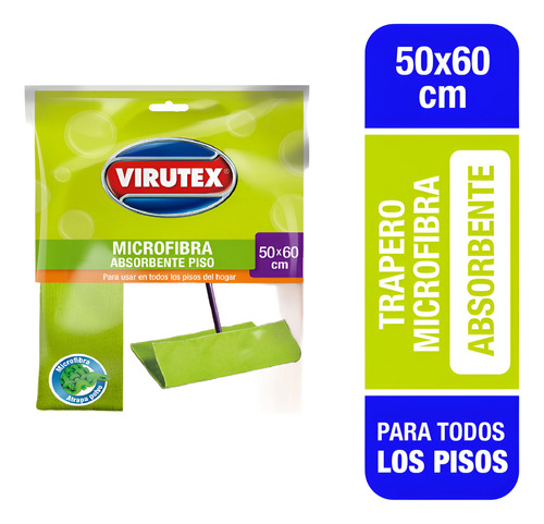 Trapero Microfibra X1 Atrapa Polvo 50x60 Cm Virutex 1