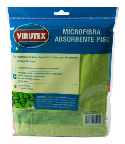 Trapero Microfibra X1 Atrapa Polvo 50x60 Cm Virutex 4