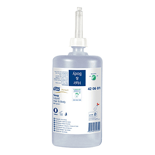 Jabon Liquido Cuerpo Y Cabello 6 X 1 Litro C/u Tork Ja70003