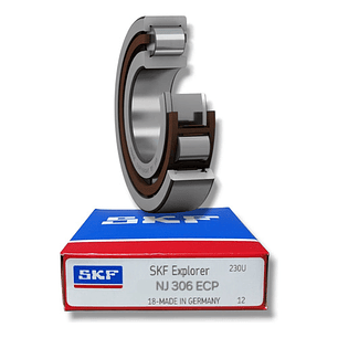 Rodamiento Nj 306 Ecp De Rodillos Cilíndricos Med: 30x72x19