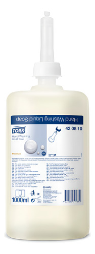 Jabón Líquido Suave Tork Para Dispensador 1 Bot. 1000 Ml. 1