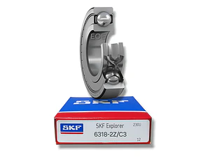 Rodamiento 6318-2z/c3 Rígido De Bolas Med: 90x190x43 Mm. Skf