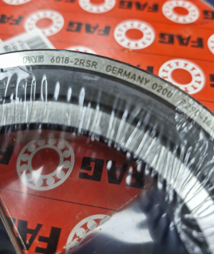 Rodamiento 6018-2rs Rígido De Bolas Medidas: 90x140x24 Fag 3