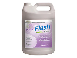 Limpia Pisos Concentrado Flash Lavanda Diversey - 5 Litros