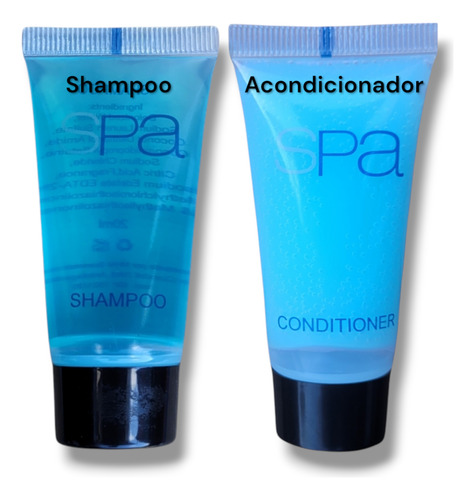 Shampoo Y Acondicionador Pomo Hotel 100 Unidades C/u 20 Ml. 1