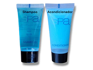 Shampoo Y Acondicionador Pomo Hotel 100 Unidades C/u 20 Ml.