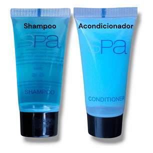 Shampoo Y Acondicionador Pomo Hotel 100 Unidades C/u 20 Ml.