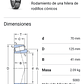 Rodamiento 33214 De Rodillos Cónicos Medidas: 70x125x41 Skf - Miniatura 2