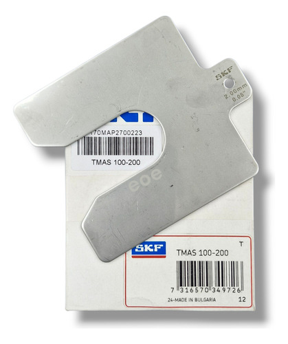 Laina Calibradas Para Maquinas Tmas 100-200 Skf 2,0 Mm. 10u 1