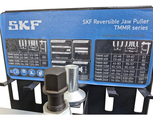 Kit Extractores De Rodamientos 8 Piezas Skf Tmmr 8f/set 4