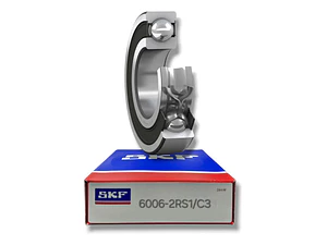 Rodamiento 6006-2rs1/c3 Rígido De Bolas - Skf Med: 30x55x13
