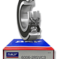 Rodamiento 6006-2rs1/c3 Rígido De Bolas - Skf Med: 30x55x13 - Miniatura 1