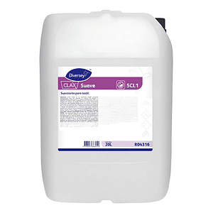 Suavizante 20 Litros Lavanderías Profesional Clax Suave DIVERSEY