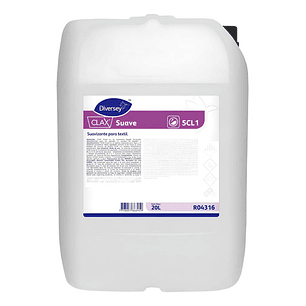 Suavizante 20 Litros Lavanderías Profesional Clax Suave DIVERSEY