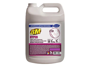 Cera Lustrable Pisos Alto Transito 8m Hyper - (5l) Diversey