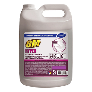 Cera Lustrable Pisos Alto Transito 8m Hyper - (5l) Diversey