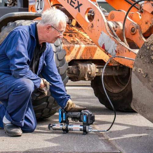 Engrasadora A Batería Portatil Skf Tlgb-21 Pantalla Digital 4