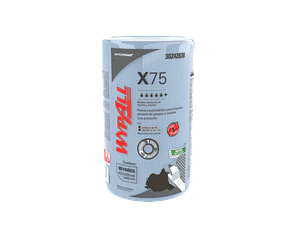 Paños Wypall X75 Reutilizables Rollo 1x60 Paños C/u