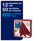 Servilleta Premium Linstyle 12 Pqtes X 50 Hojas Color BURDEO - Miniatura 5