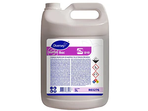Suma Bac D10 Limpiador Desinfectante Amplio Espectro 5 LTS. DIVERSEY