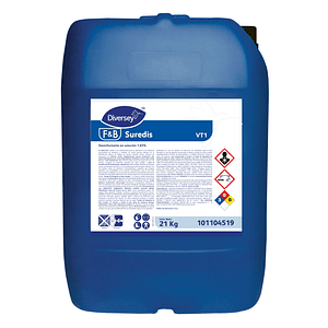 Suredis Desinfectante para superficies abiertas 21 KG. DIVERSEY