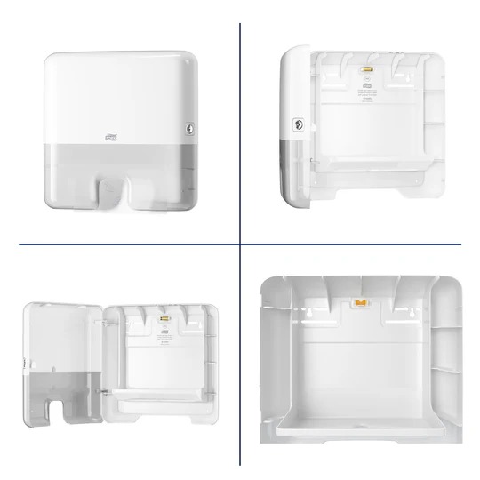 Dispensador de Toalla Interfoliada Tork Xpress Blanco  DI70028 2