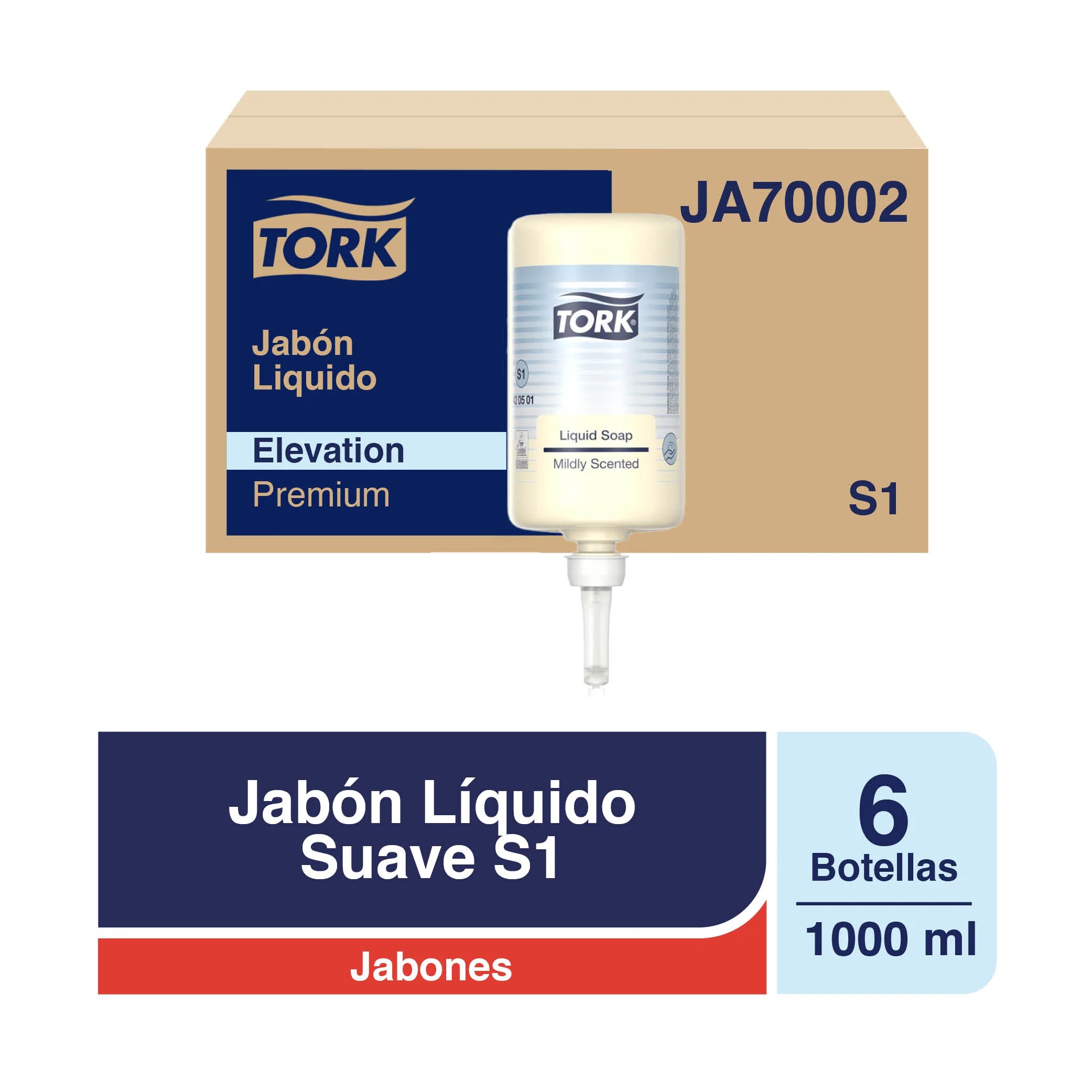 Dispensador de Jabón Lí­quido y Alcohol en Gel Tork Blanco Lí­nea Elevation DI70036 7