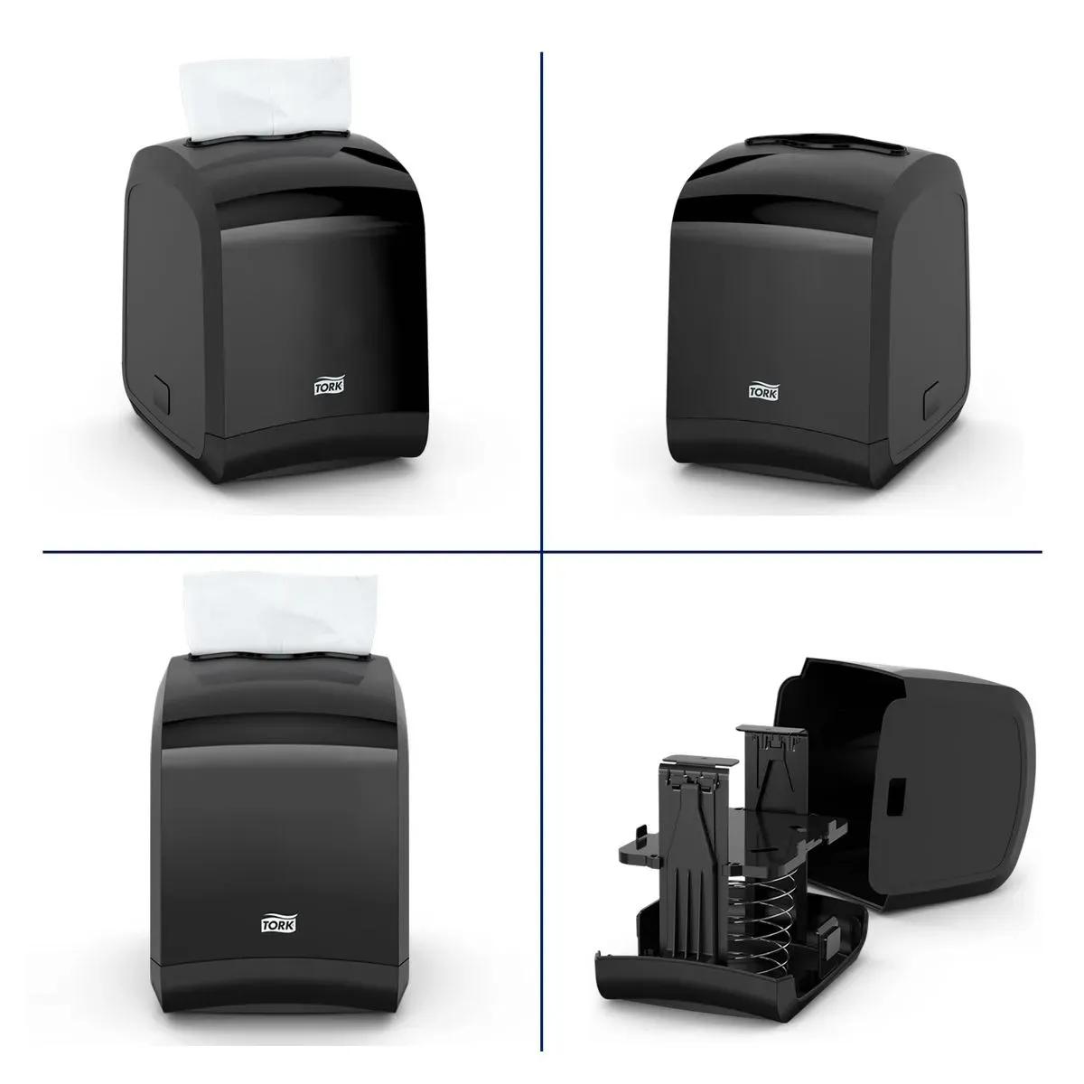 Dispensador Servilleta Tork Xpressnap Fit 2 Unidades Negro DI70077 3