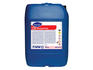 Desinfectante con ácido peracético 20 kg. DIVOSAN FORTE - Diversey
