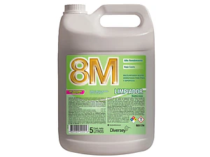 LIMPIADOR MULTIUSO 8M MEDITERRANEO PARA PISOS Y SUPERFICIES - 5 LTS Diversey