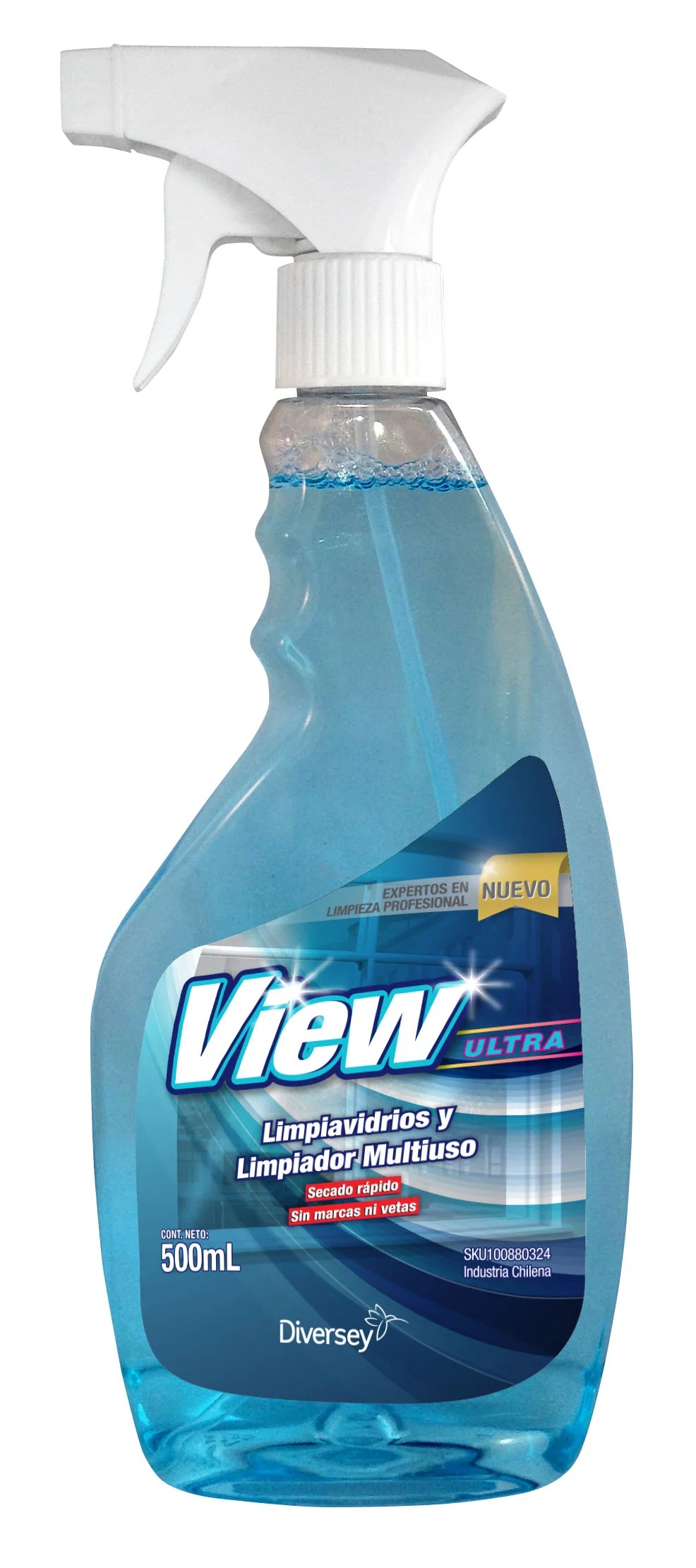 Limpiavidrios View Gatillo - 500 ML DIVERSEY 1