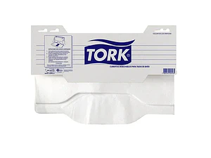 Cubierta para Sanitarios Desechable Tork - 12 paquetes x125 hojas CU55004