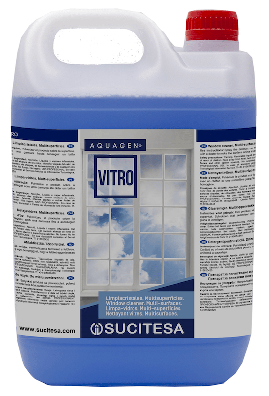 LIMPIAVIDRIOS AQUAGEN VITRO 5 LT SUCITESA 1