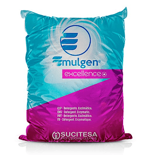Detergente Enzimático atomizado para prelavado y lavado 20 Kg. EMULGEN Excellence
