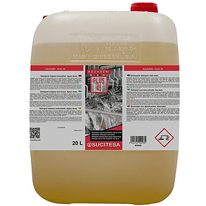 Detergente máquina lavavajillas Aguas duras 20 Lts. AQUAGEN PLUS 45 Sucitesa