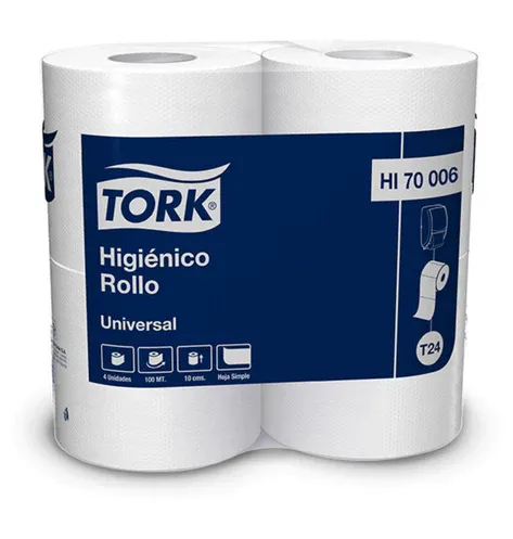 Papel Higiénico Rollo Tork Universal - 32 Rollos x 100 Mts. HI70006 1