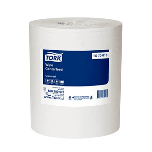 Toalla Centerfeed Tork Universal Hoja Simple - 6 Rollos x 300 Mts. TO70018