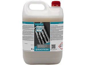  Eliminador de incrustaciones de cal y óxido para Lavanderias 5 Lts. LAVICOM ACID
