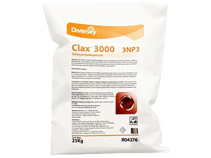 Detergente en polvo para aguas duras 25 Kgs. CLAX 3000 - Diversery