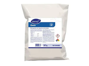 Detergente con espuma controlada en Polvo 20 Kgs. OMIN - Diversey