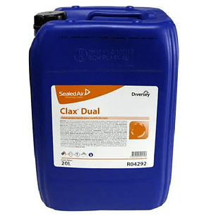 Detergente líquido para lavado de ropa Biodegradable 20 Lts. CLAX DUAL