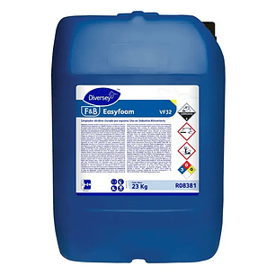 Limpiador alcalino clorado por espuma 23 Kls. EASYFOAM