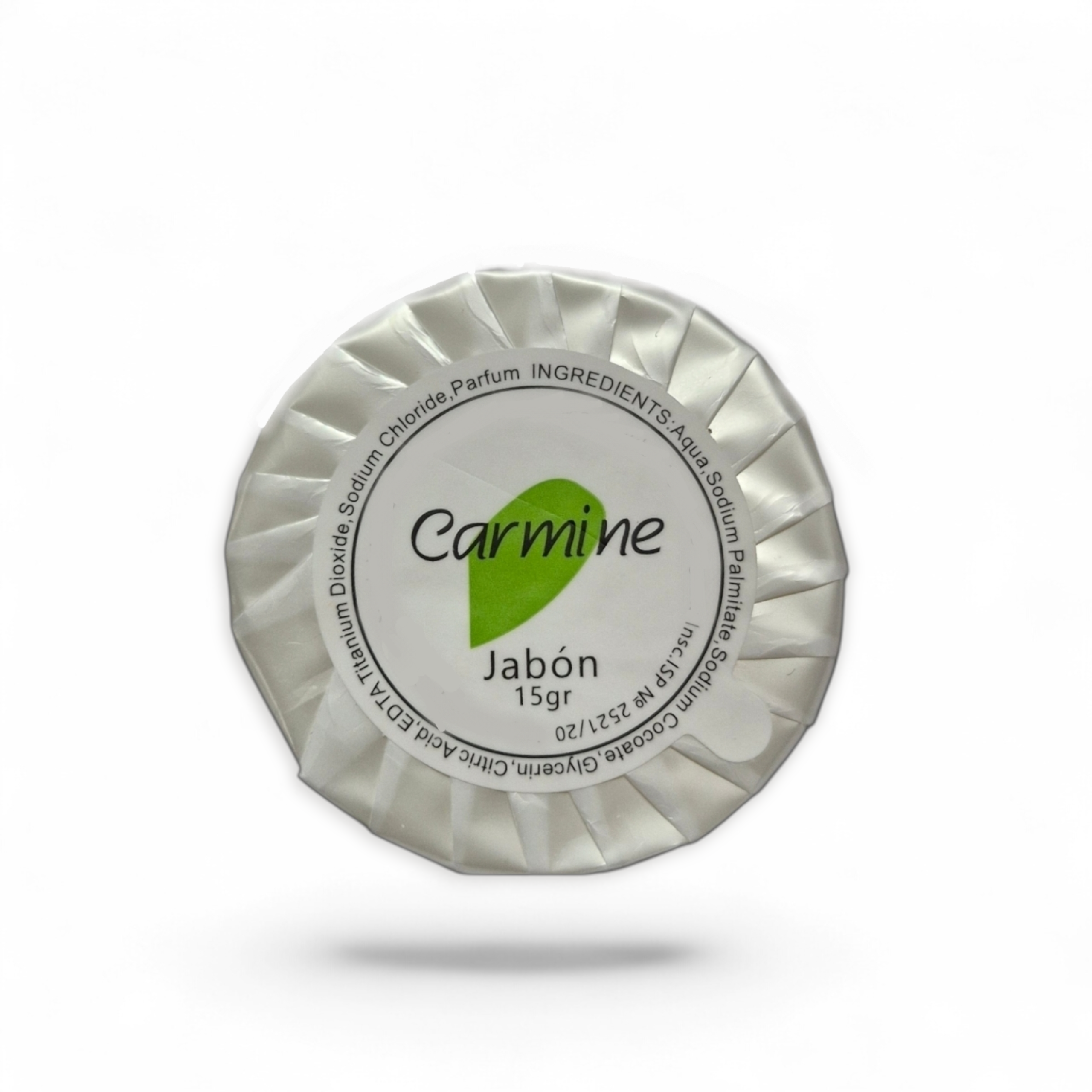 Jabón Redondo Hoteles 15 Grs. Caja 500 Unidades. 1