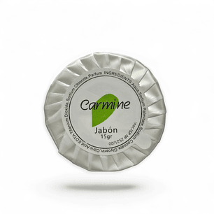 Jabón Redondo Hoteles 15 Grs. Caja 500 Unidades.